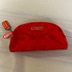 Coach Limited Edition Estée Lauder Red Makeup Bag 2010